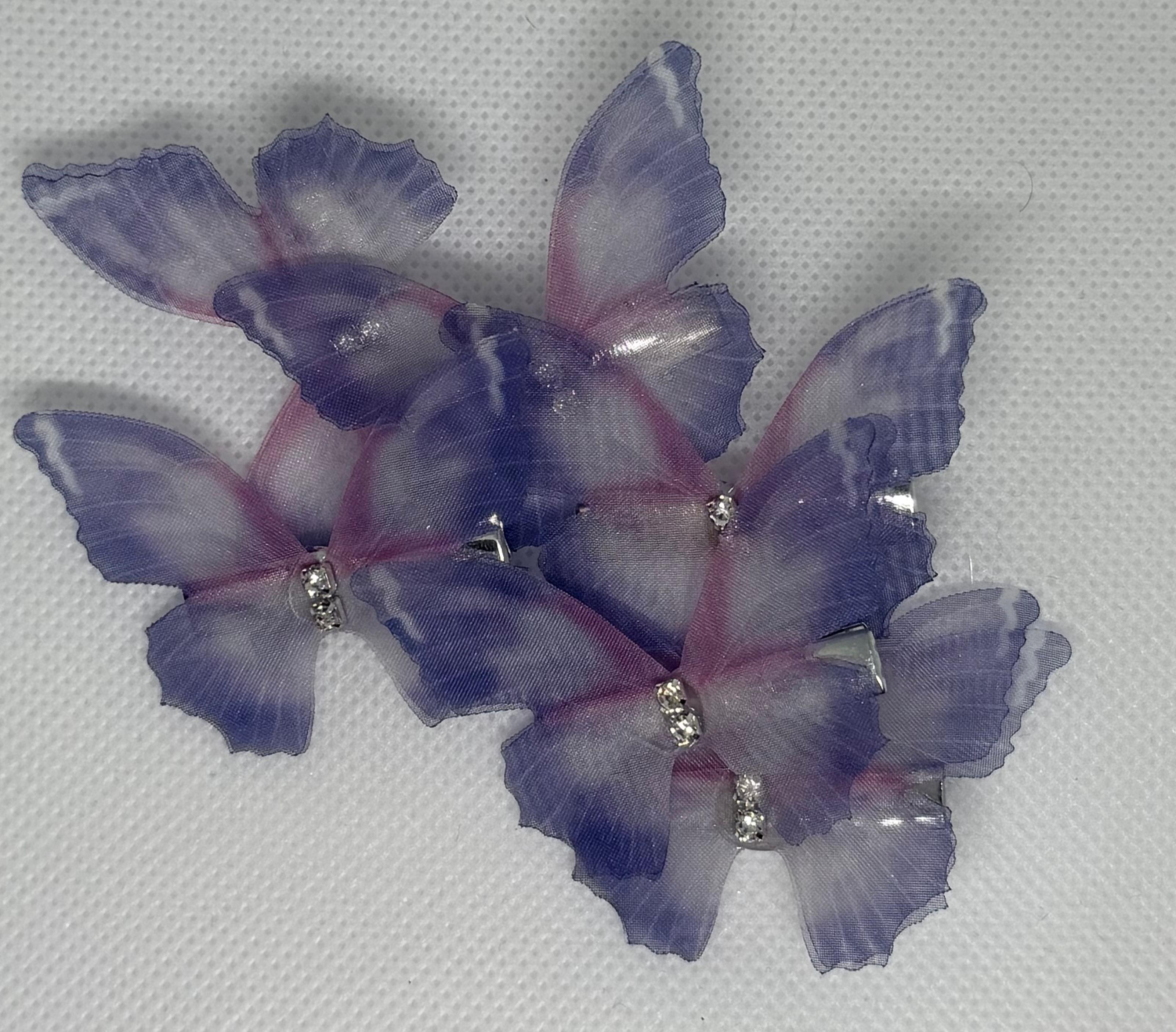 6-Piece Butterfly Clip Set