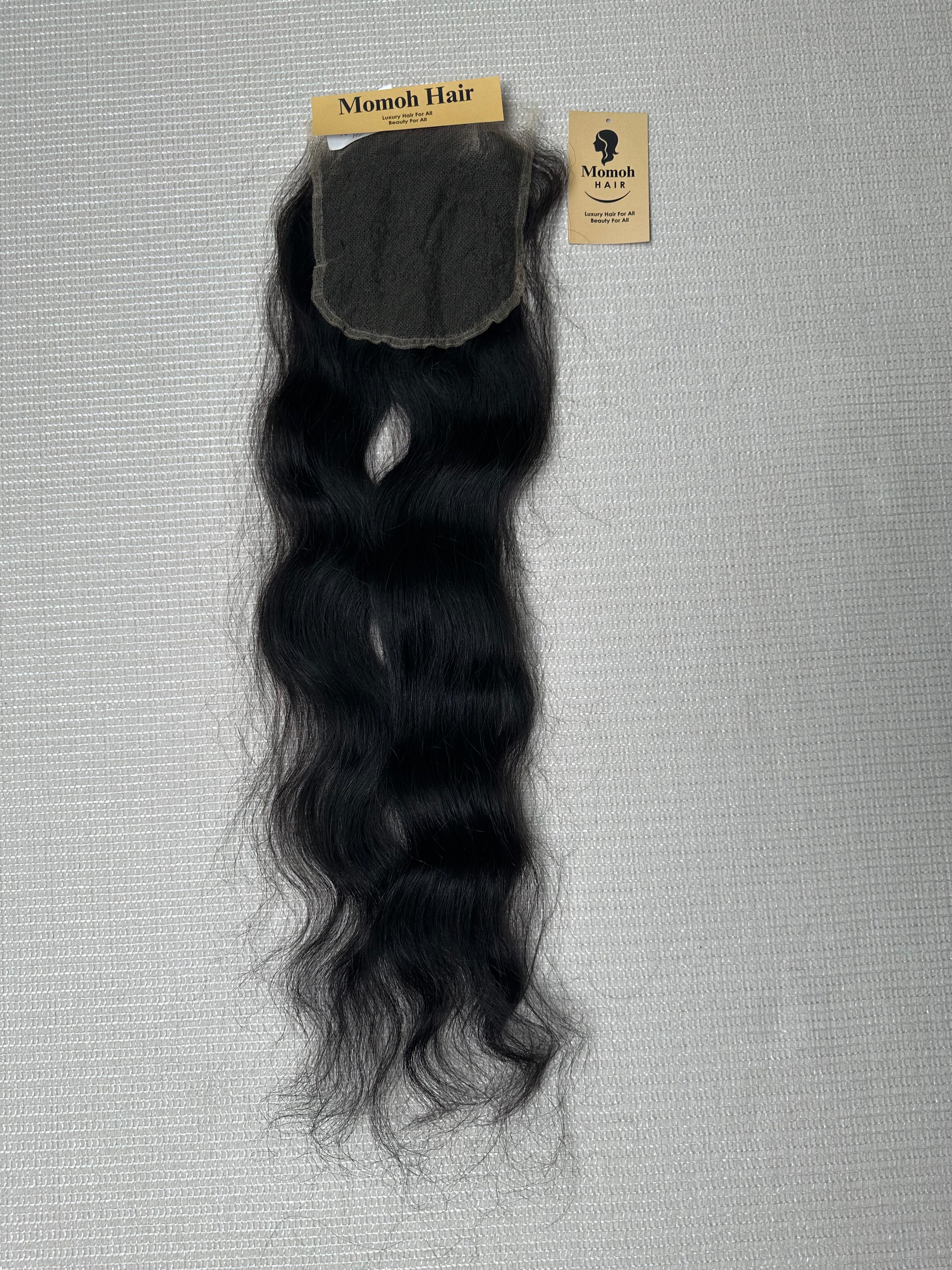 Raw Natural Wave Closure 6x6 HD